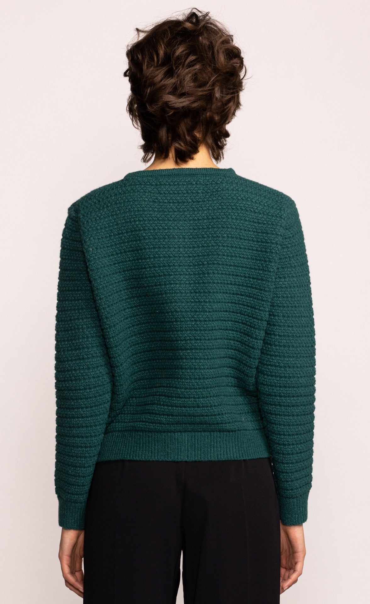 The Suzie Sweater Forest - Green