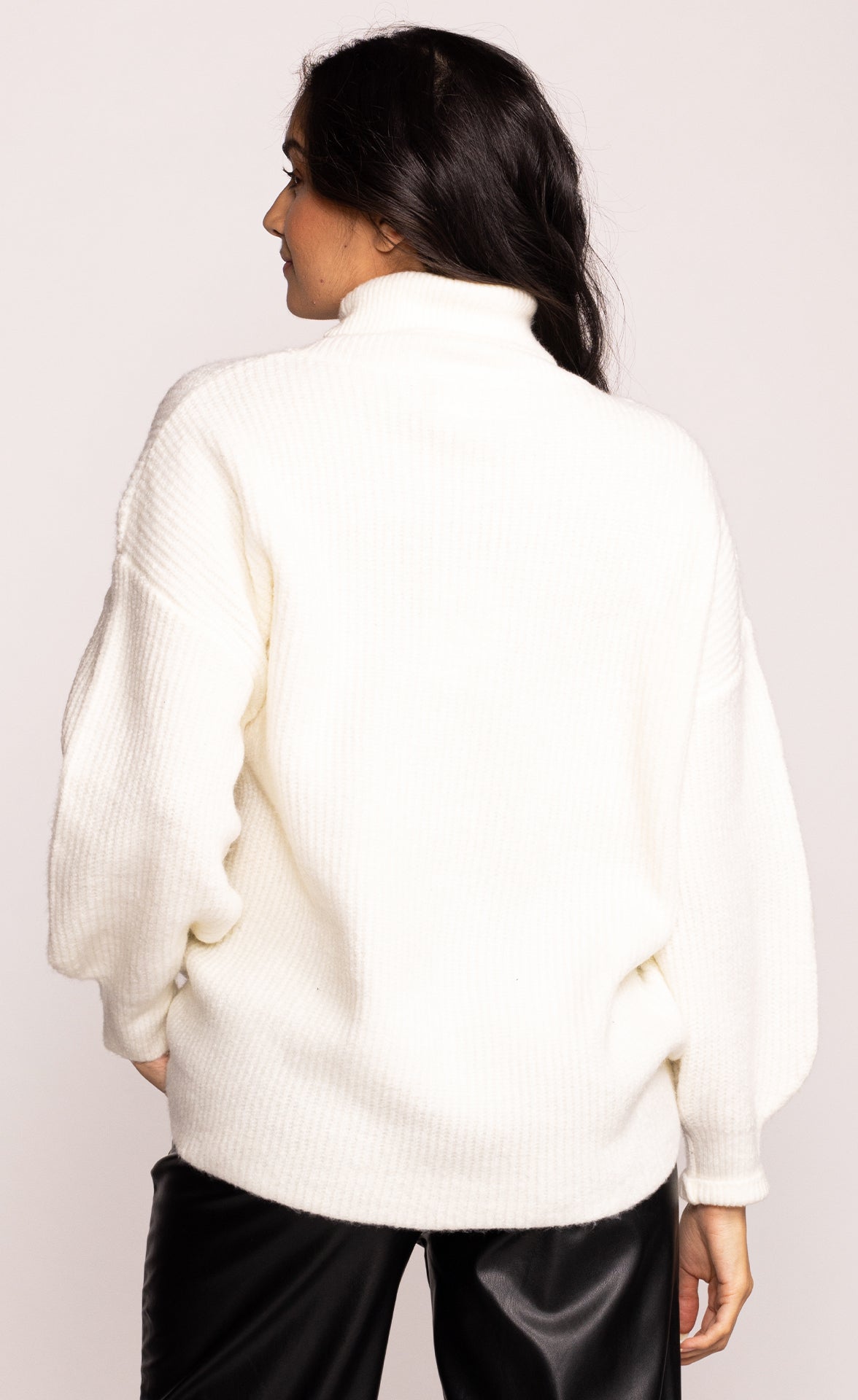 The Cora Sweater White