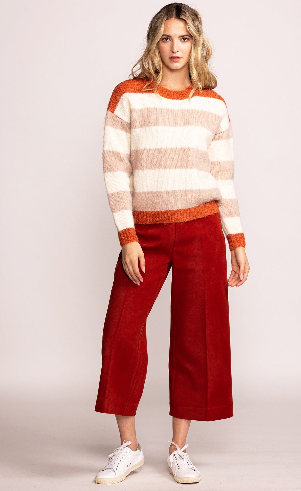 The Nadia Pants - New Red - Pink Martini Collection