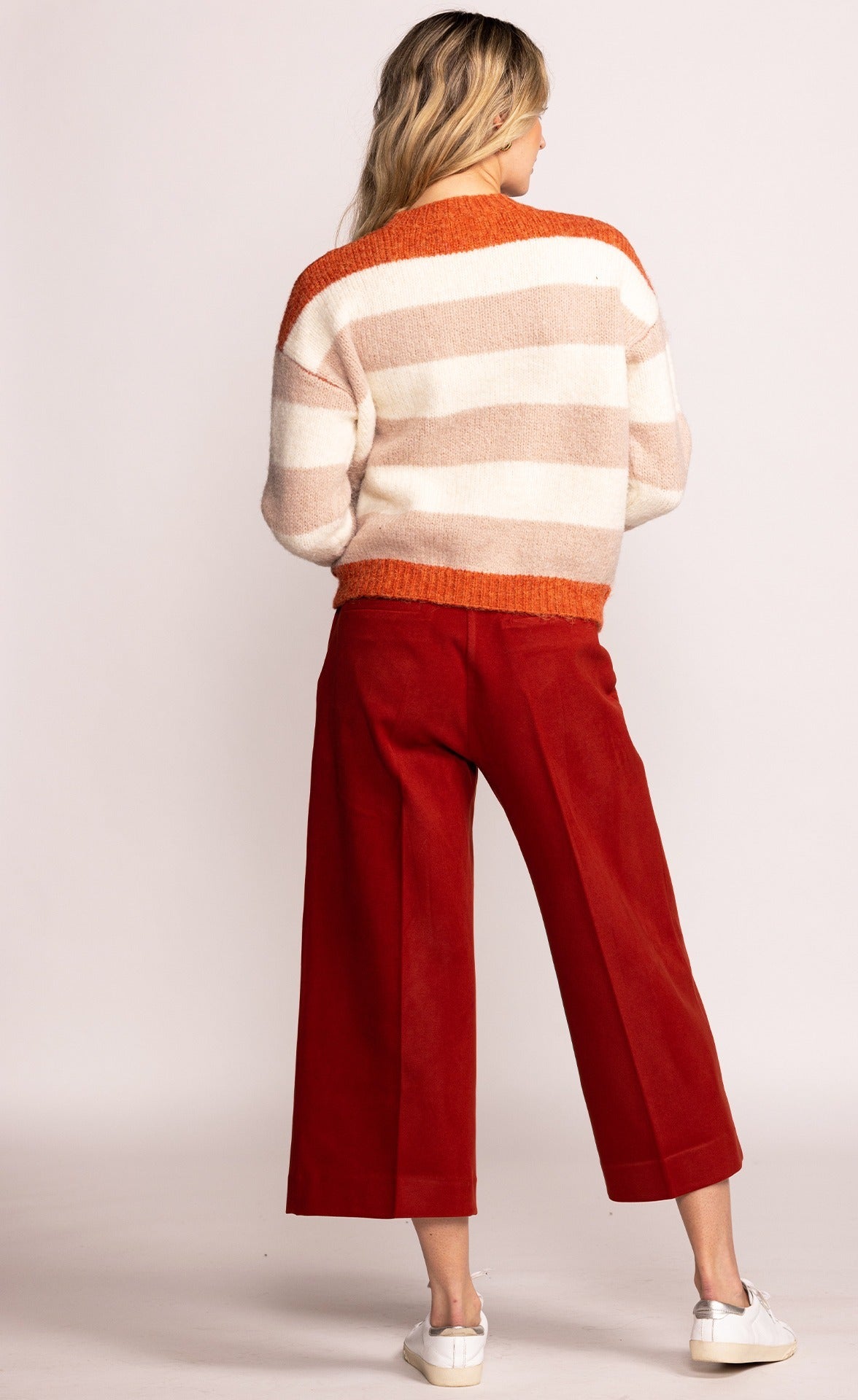 The Nadia Pants - New Red - Pink Martini Collection