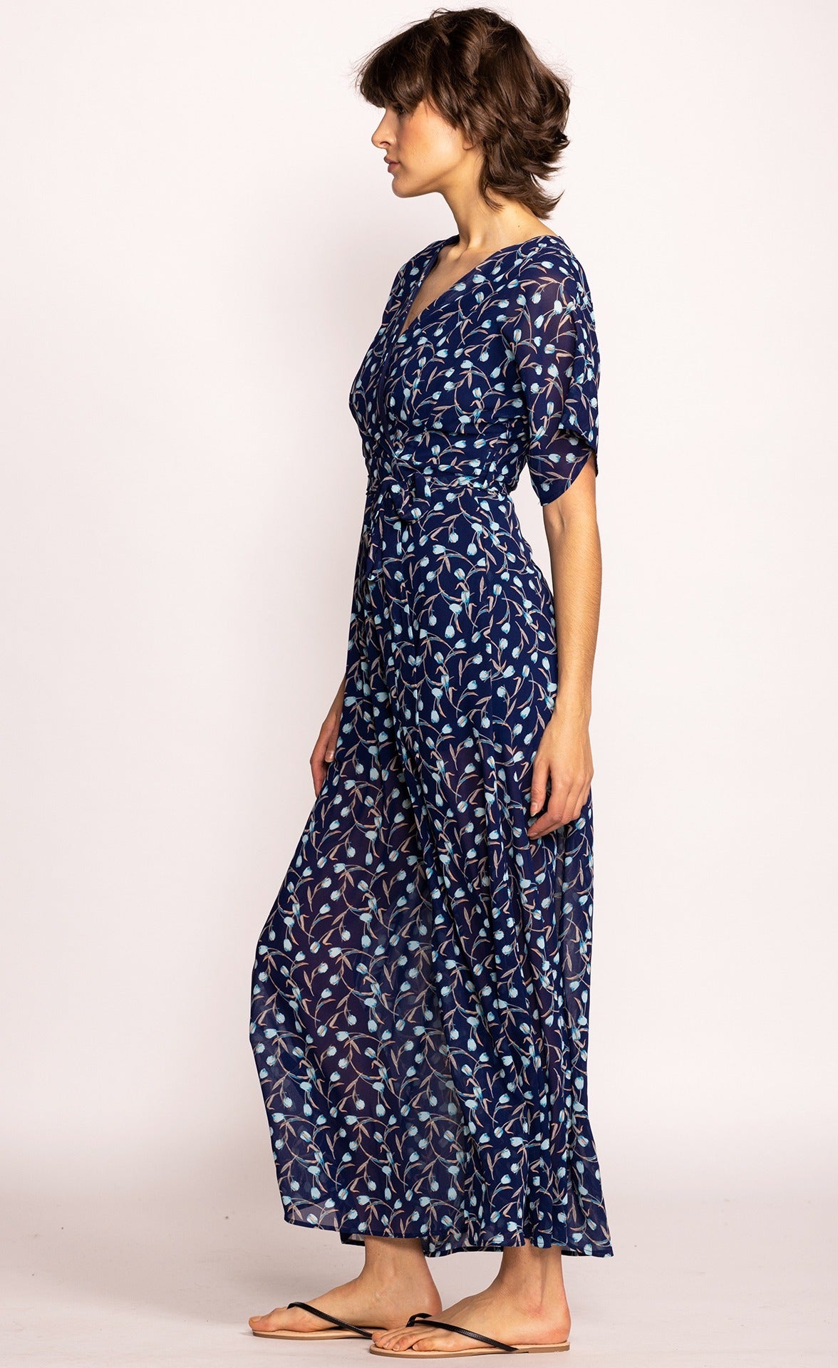 The Vera Dress Navy - Pink Martini Collection