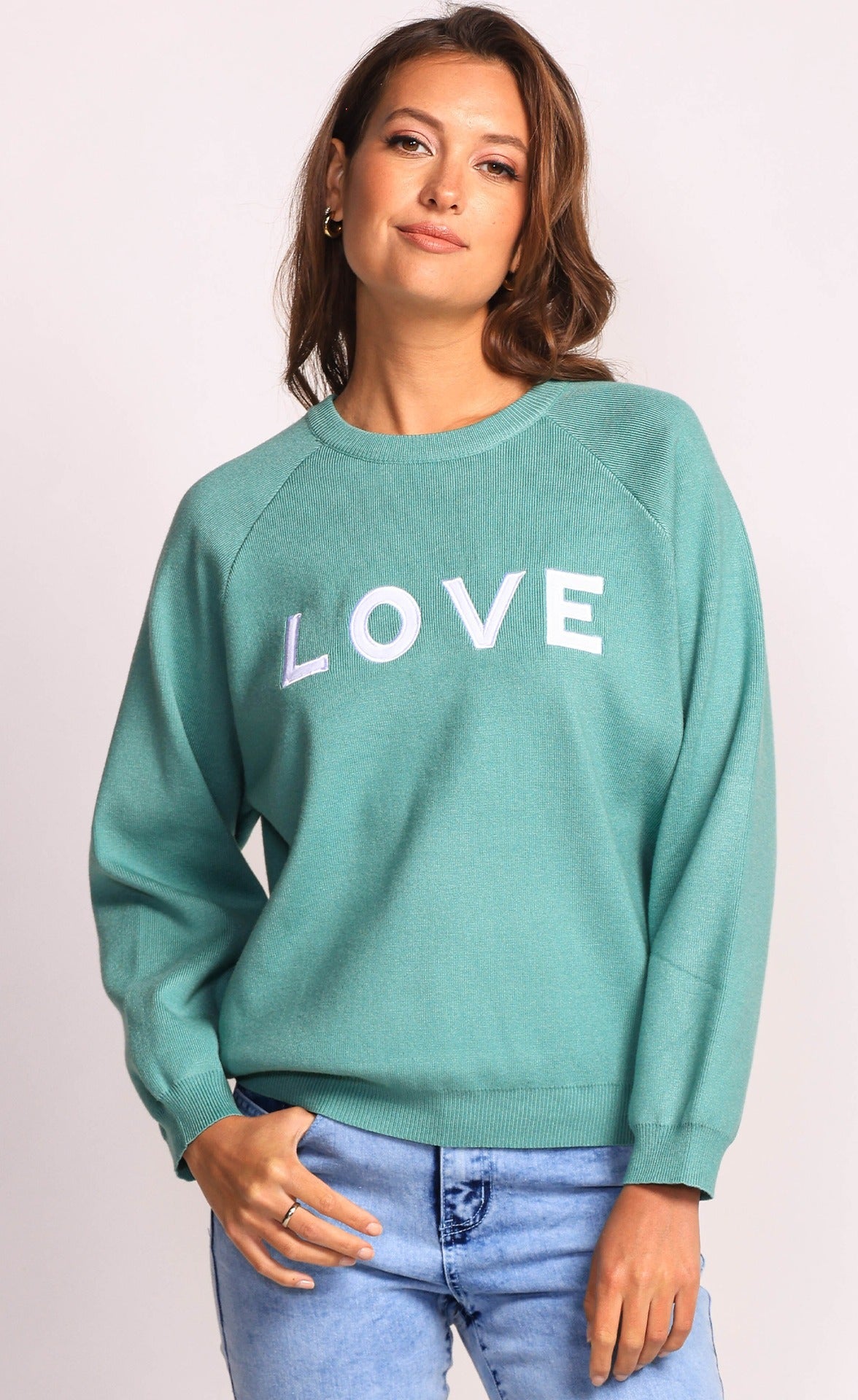 Love Sweater - Green