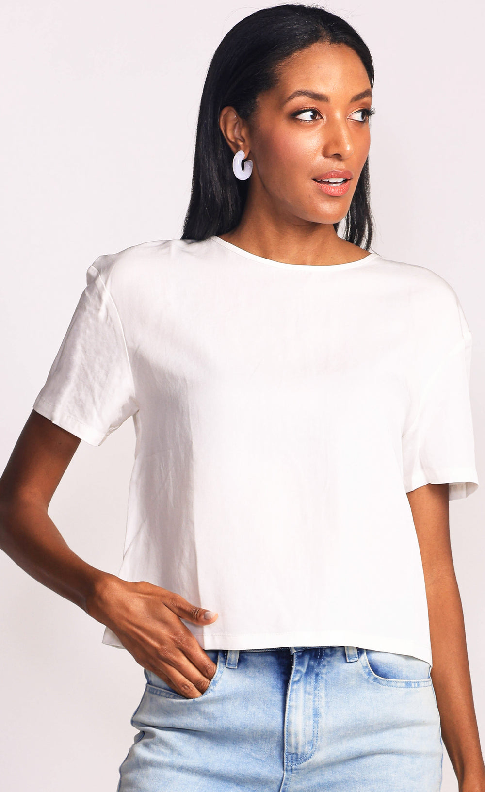 Trini Top in Florette Peony