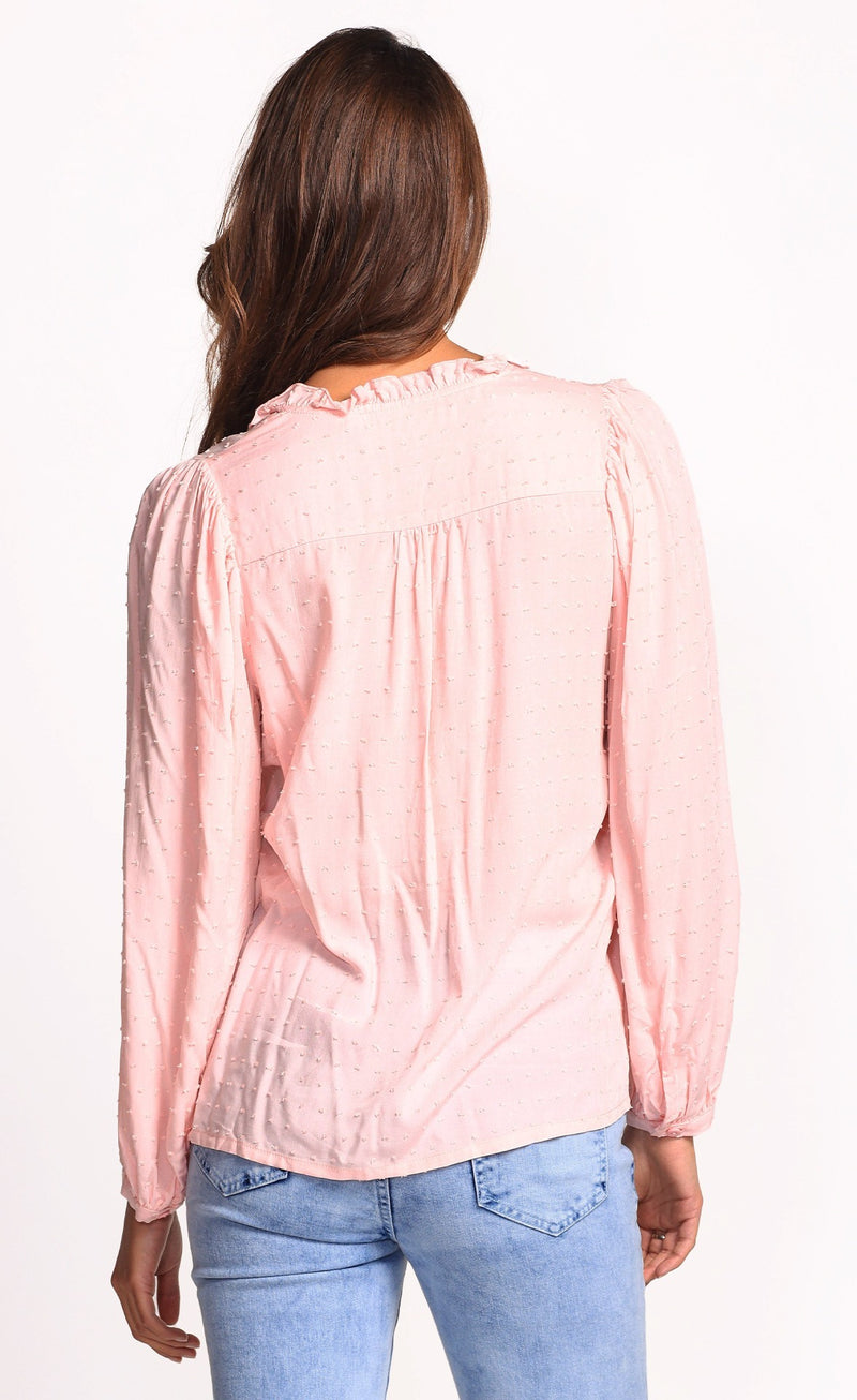 SINCLAIR TOP - DATAI PRINT PINK