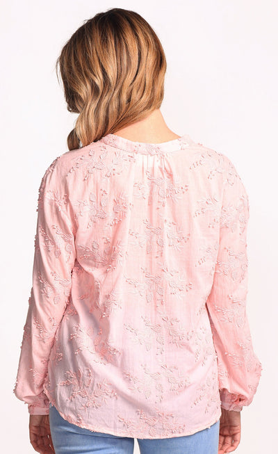 Marikit top in pink 1 main image 0