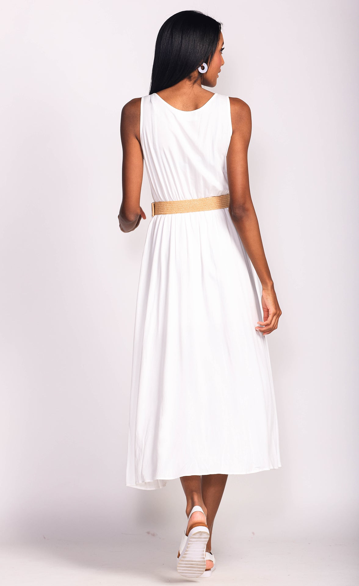 Mandy Dress - White