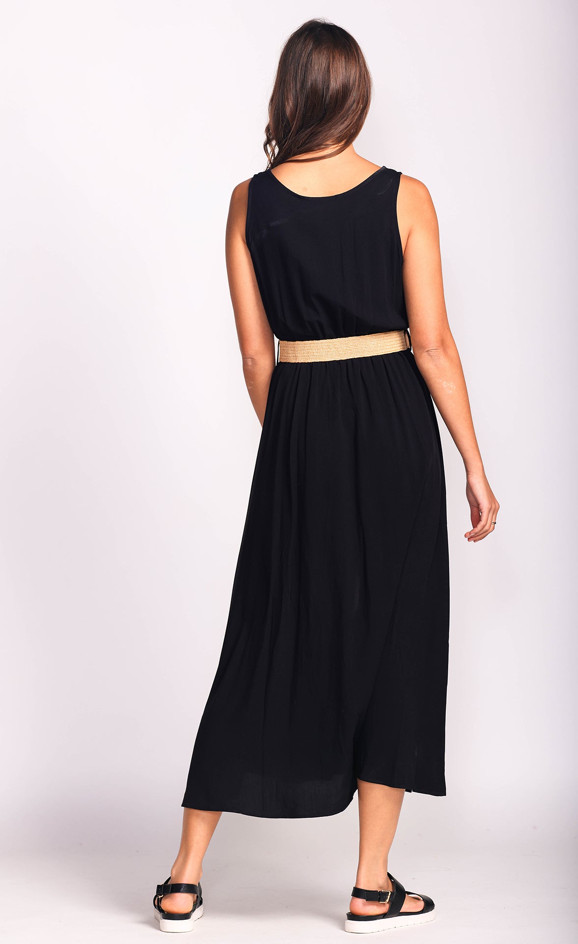 MDS Women Pamela Buttoned Ayrubin Dress - Rose Pink - Empoli