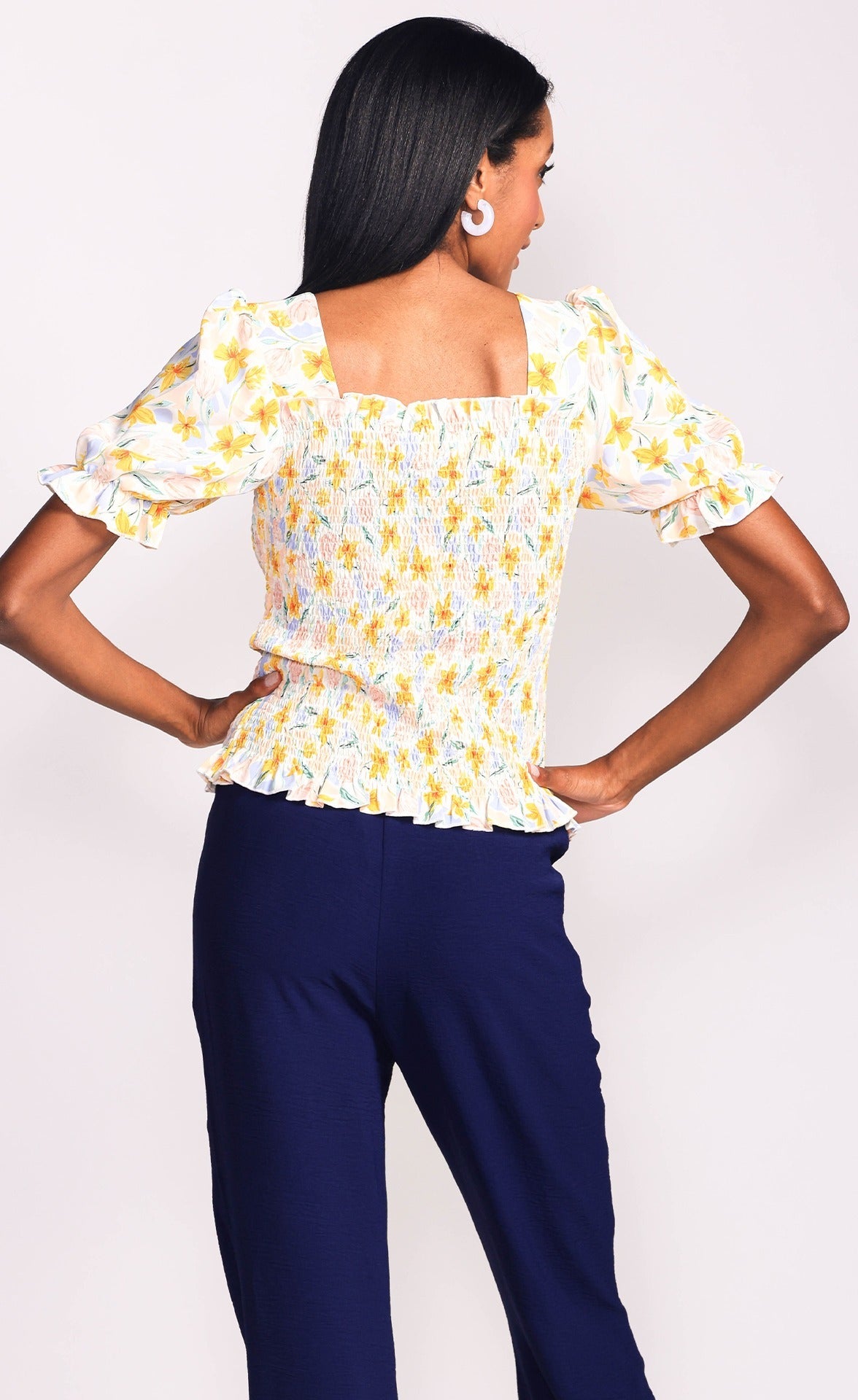 Zinnia Top - Yellow