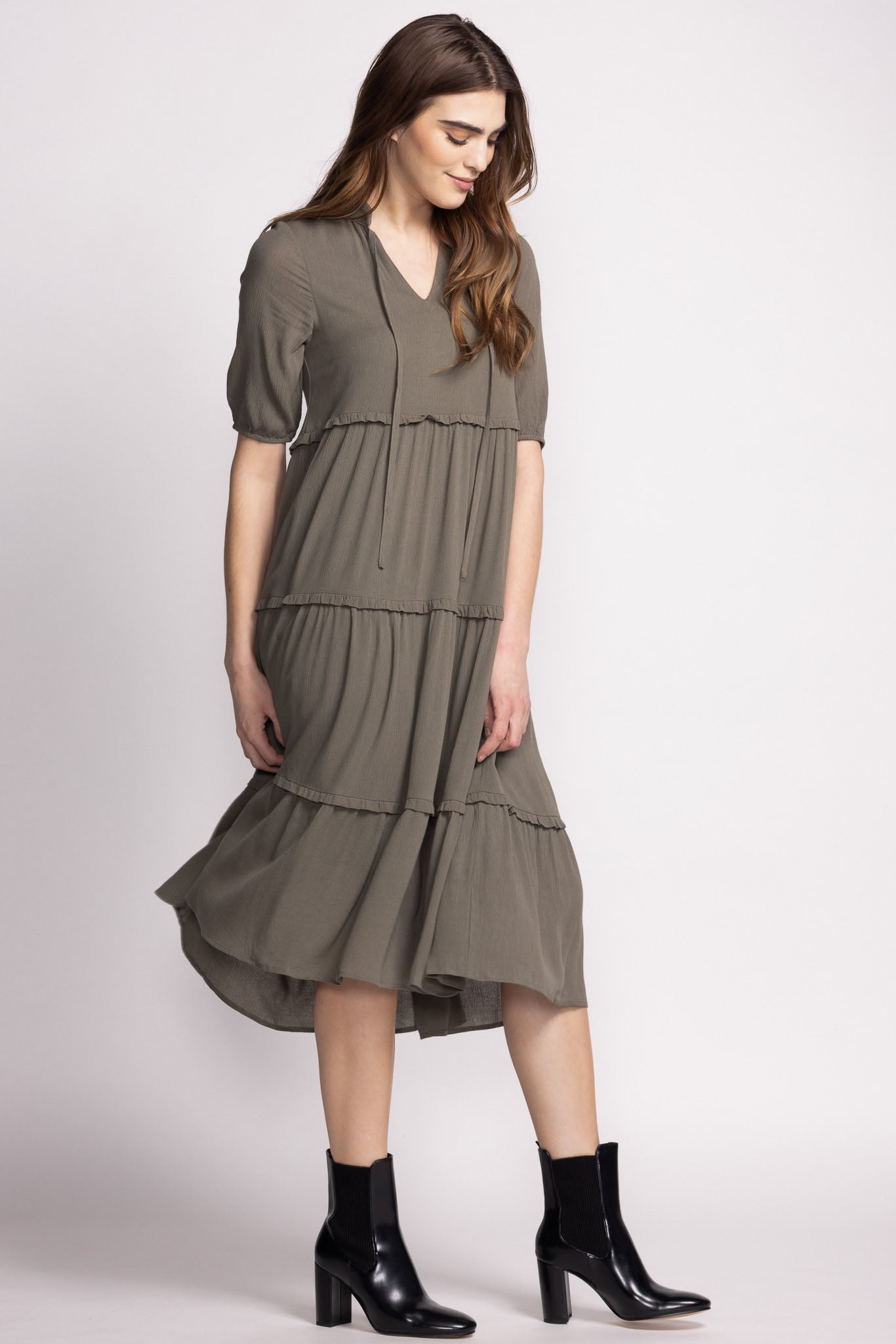Zoey Dress - Olive