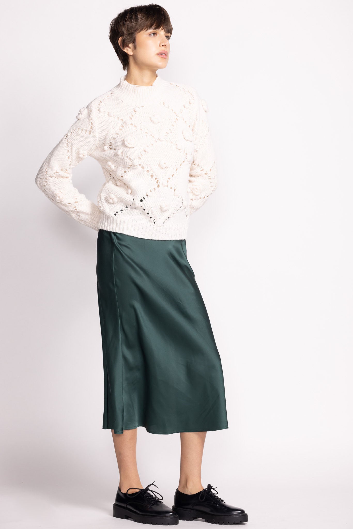 The Lena Skirt Green