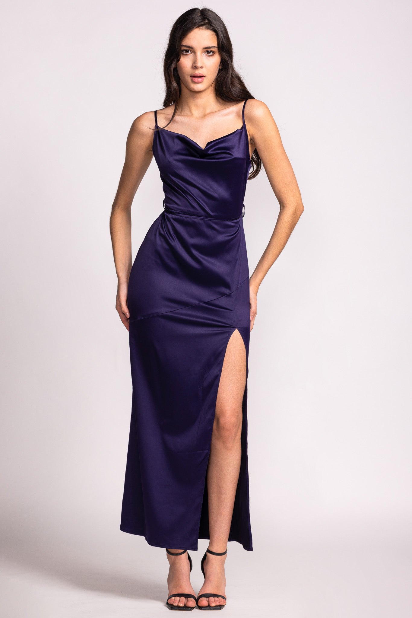 Candice Dress  Purple