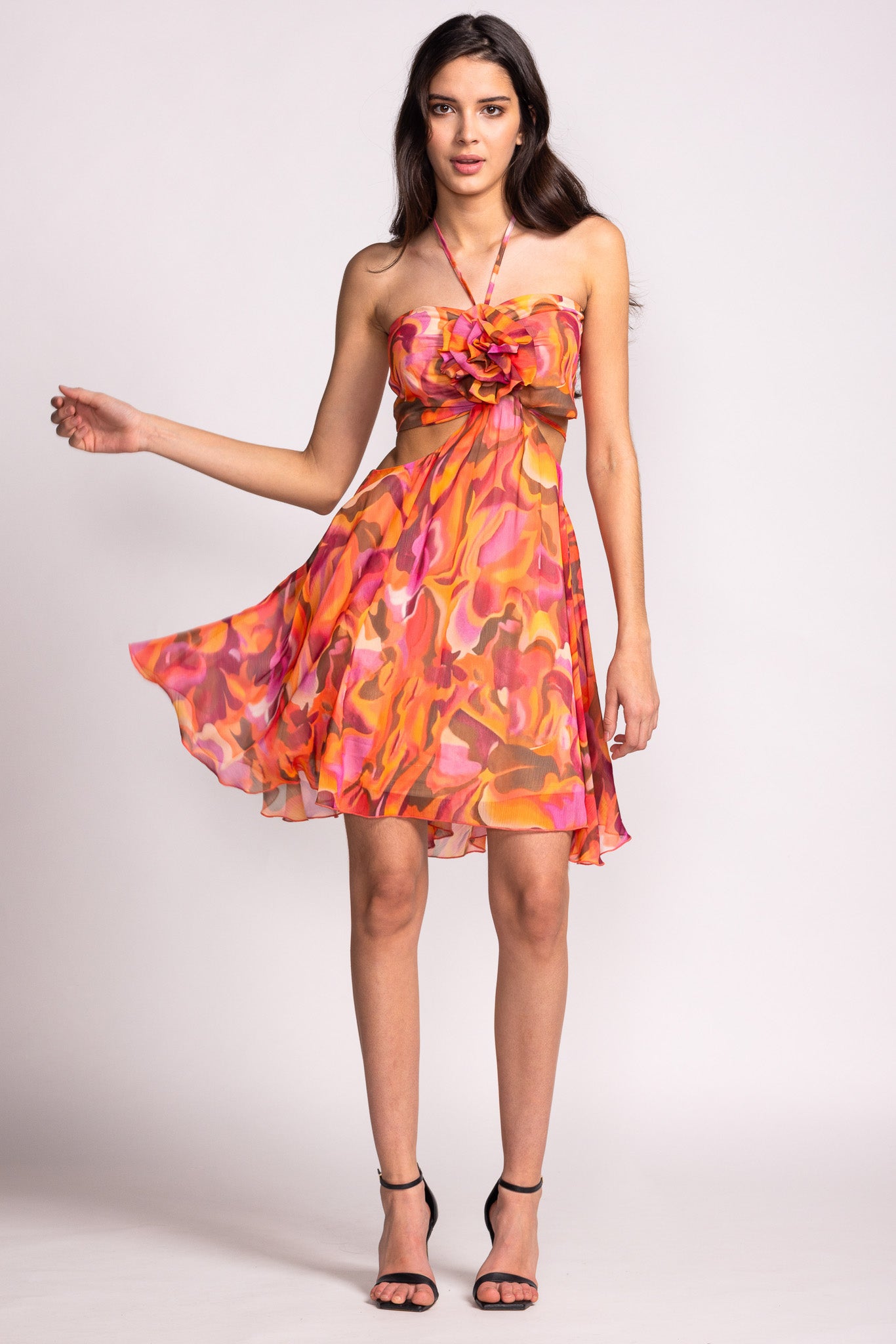 Sophia Dress Orange