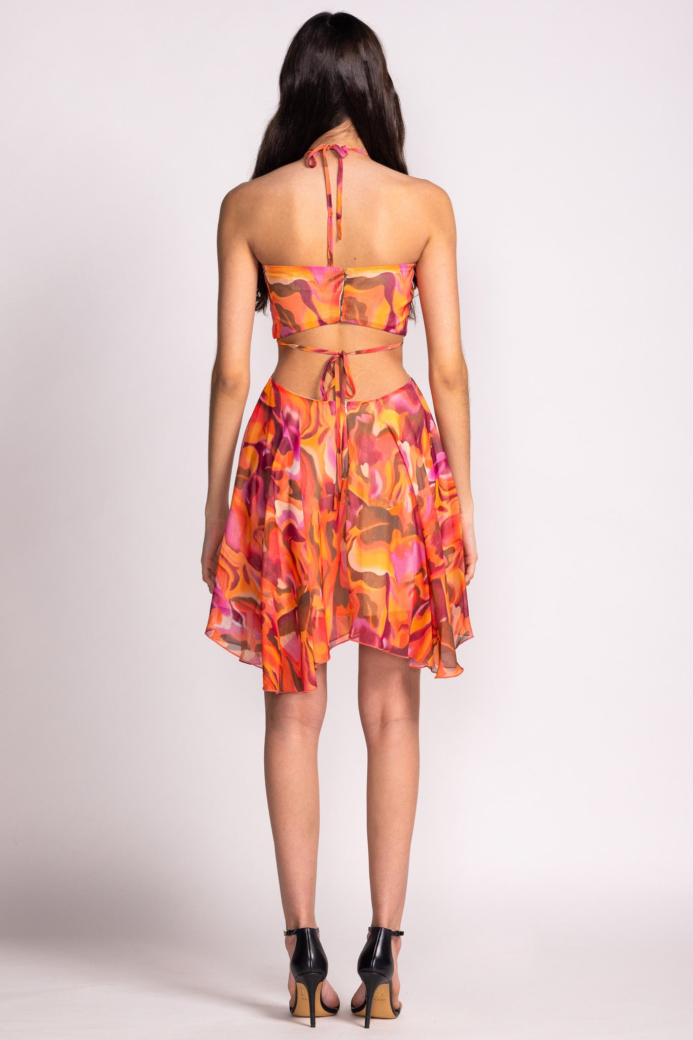 Sophia Dress Orange