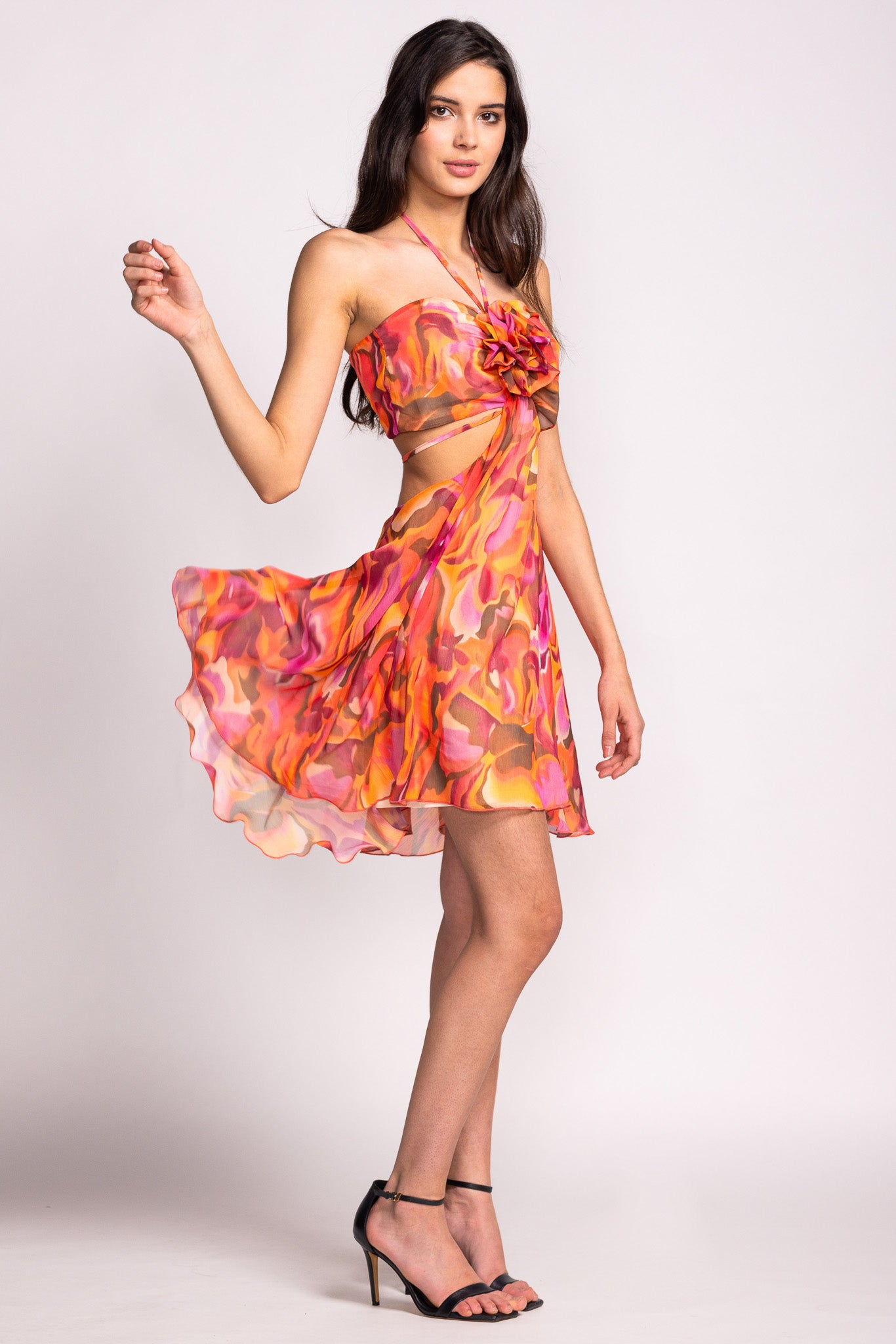 Sophia Dress Orange