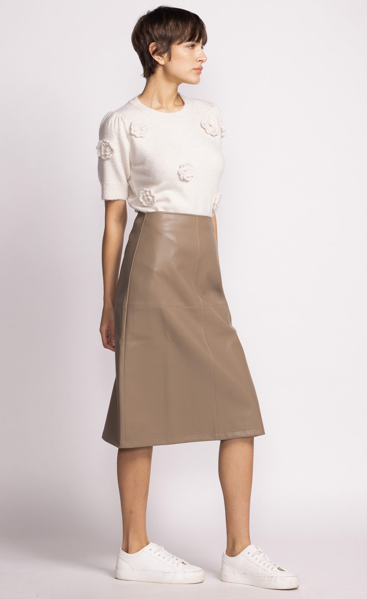 Peyton Skirt - Tan