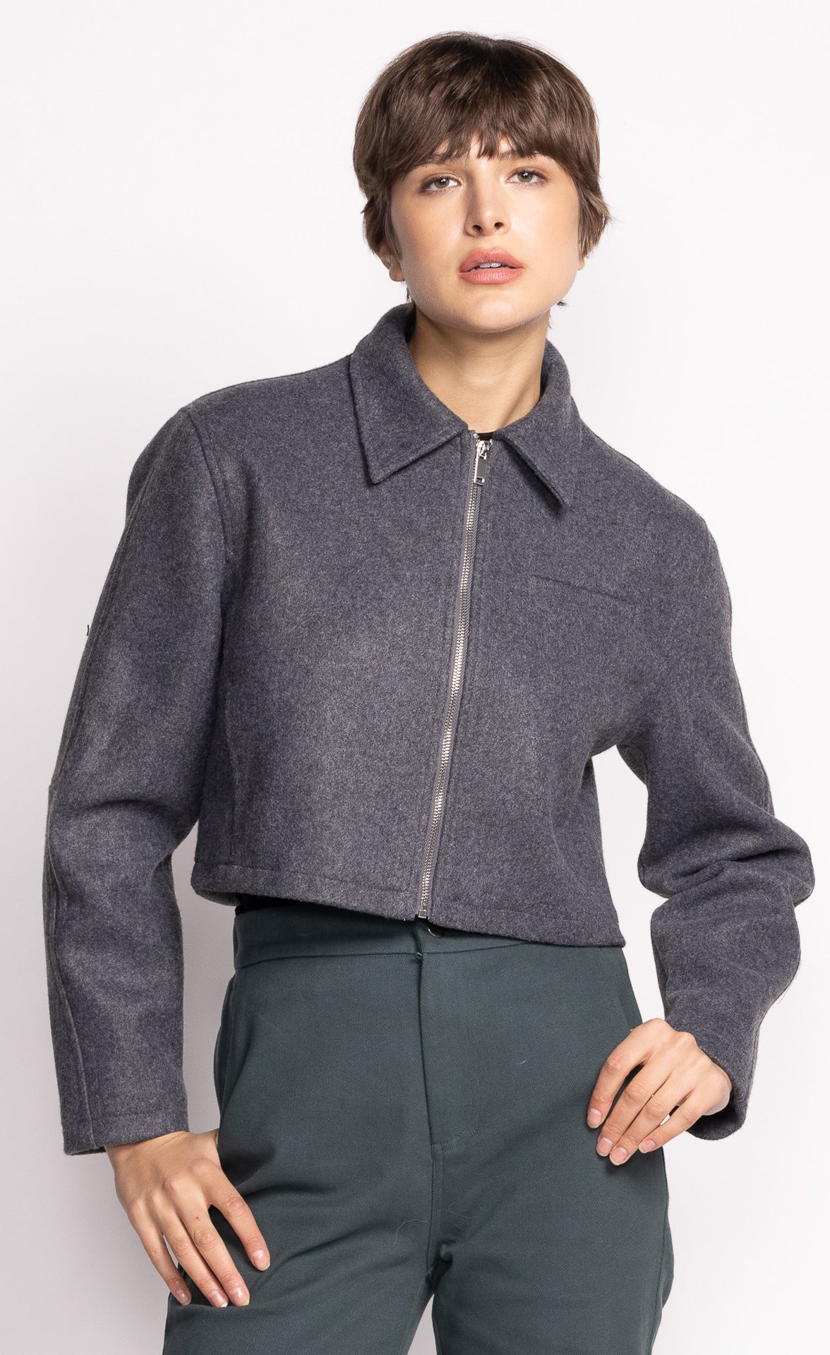 Jade Jacket - Grey