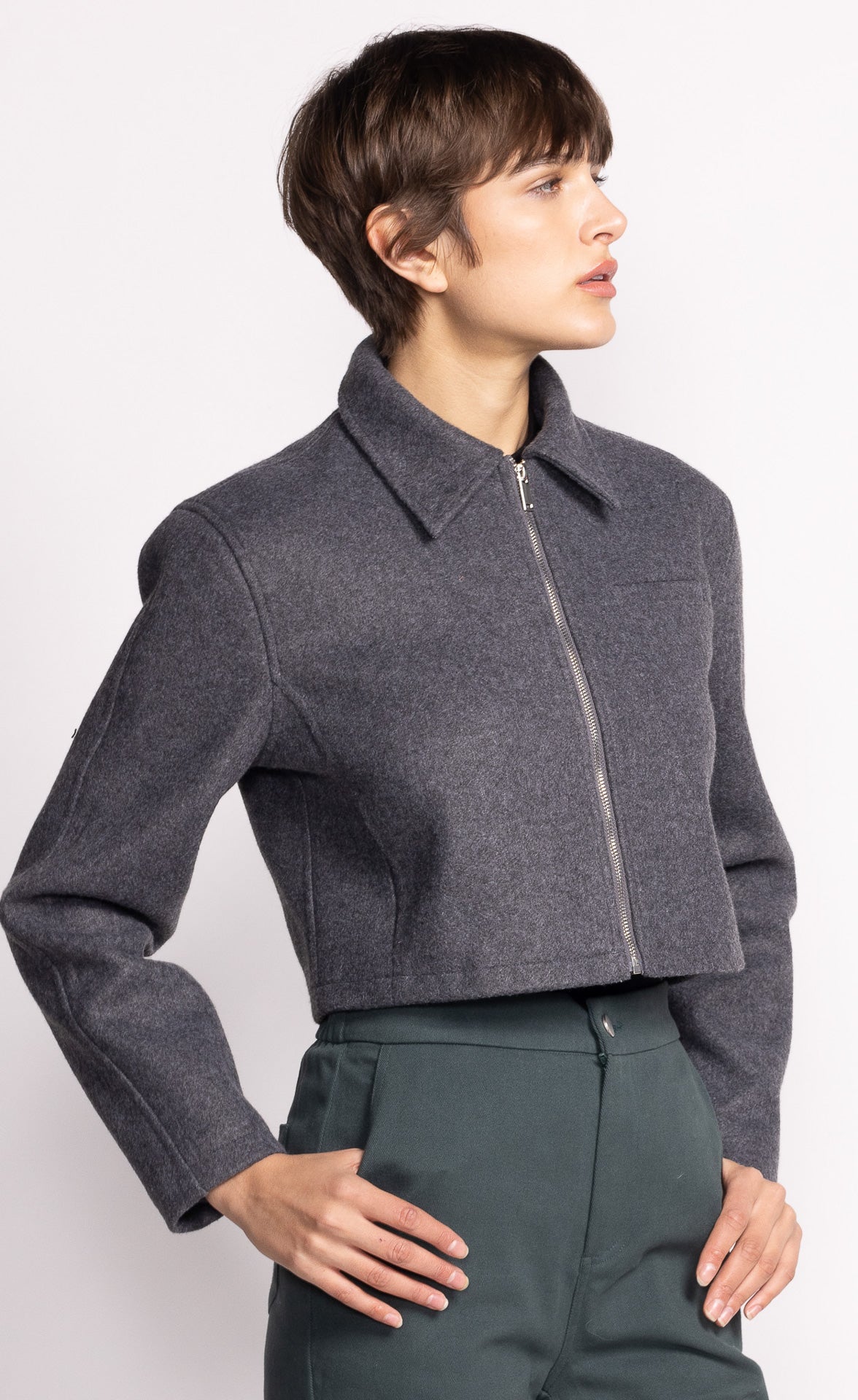 Jade Jacket - Grey