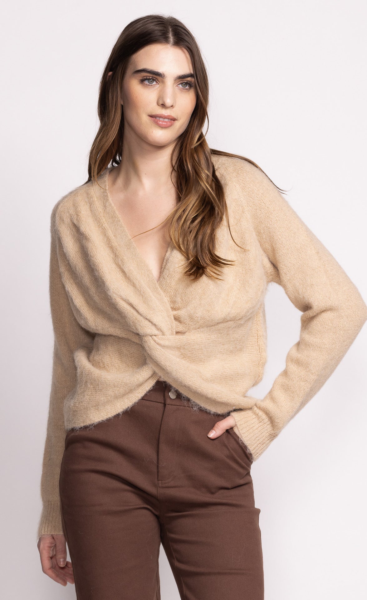 Mya Sweater - Taupe