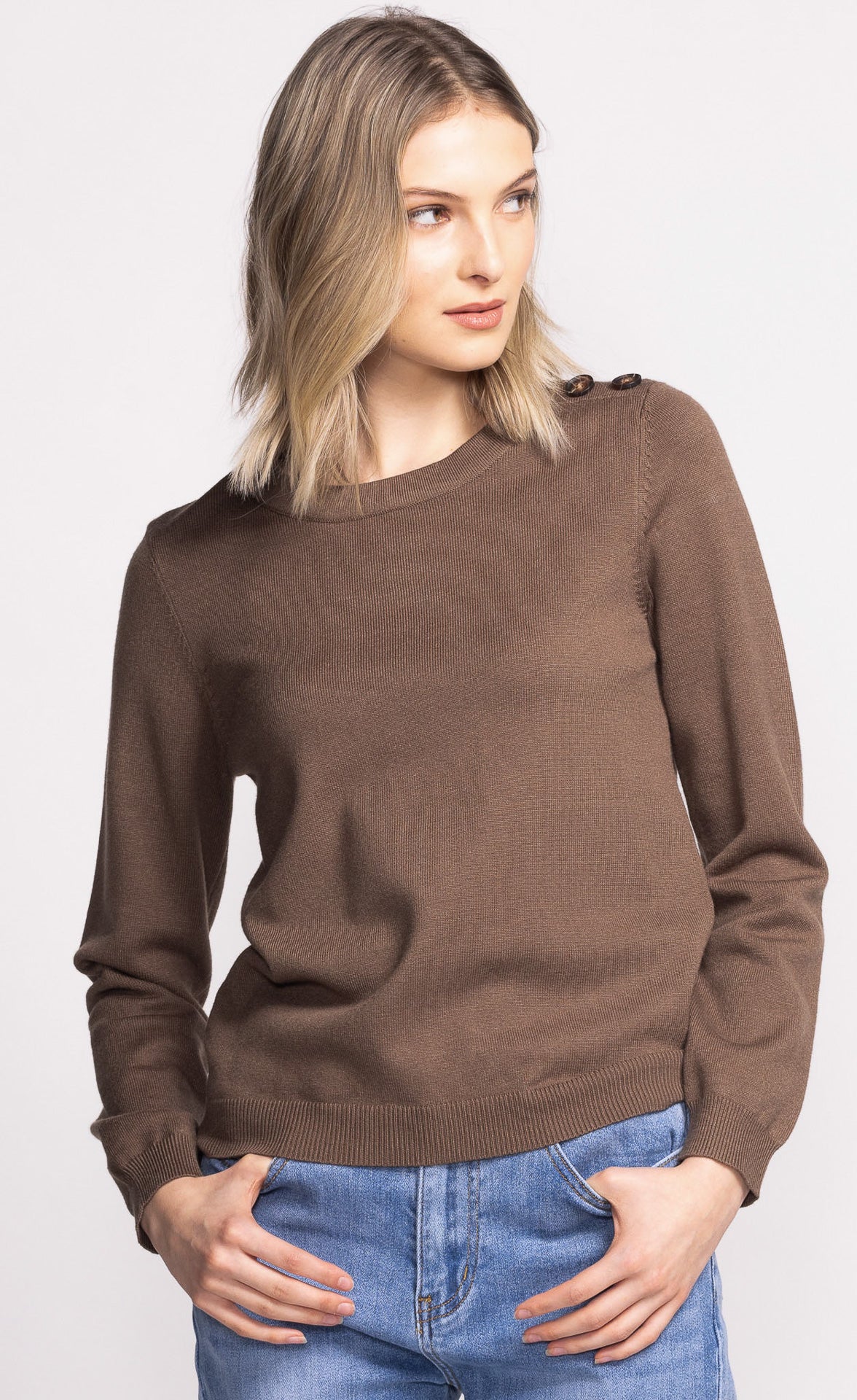 Brandi Sweater - Brown