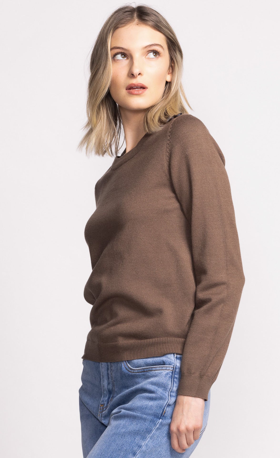 Brandi Sweater - Brown