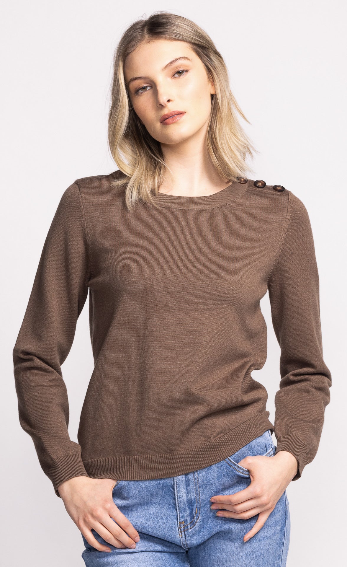 Brandi Sweater - Brown