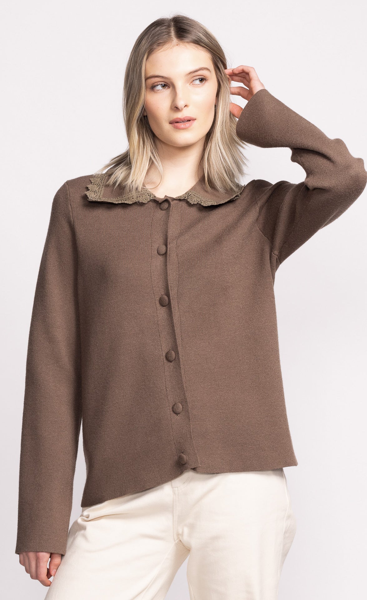 Shelby Sweater - Brown