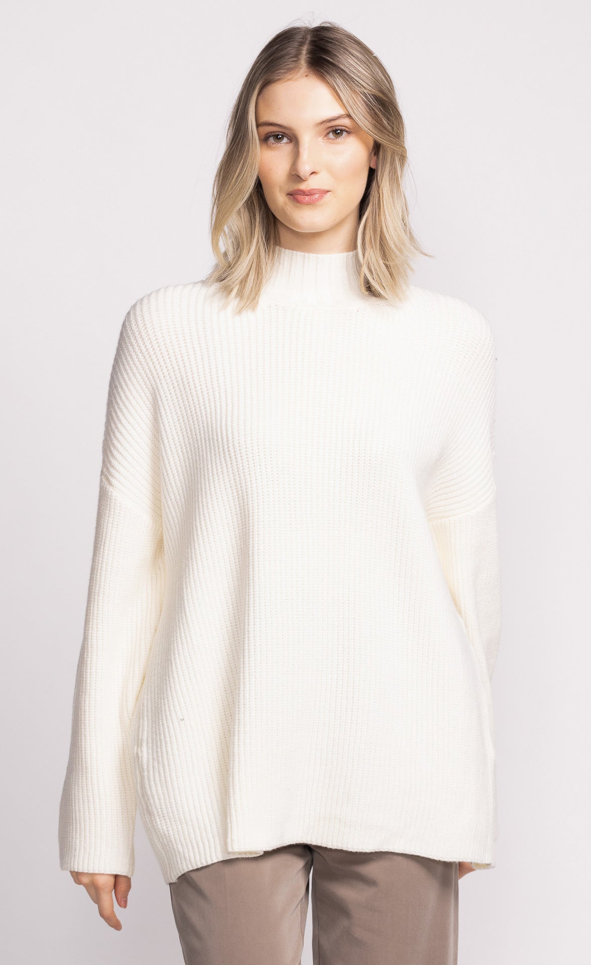 Callie Sweater - White