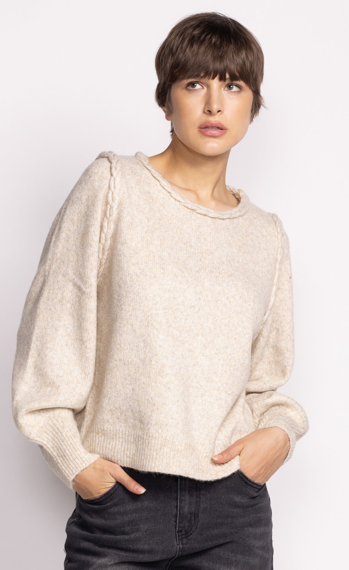 Audrey Sweater - Taupe