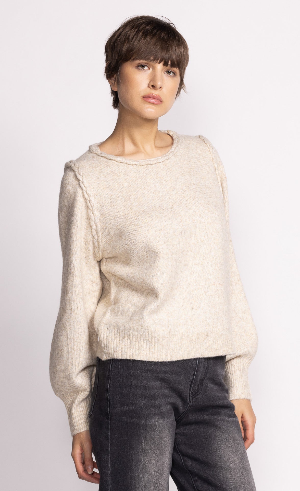 Audrey Sweater - Taupe