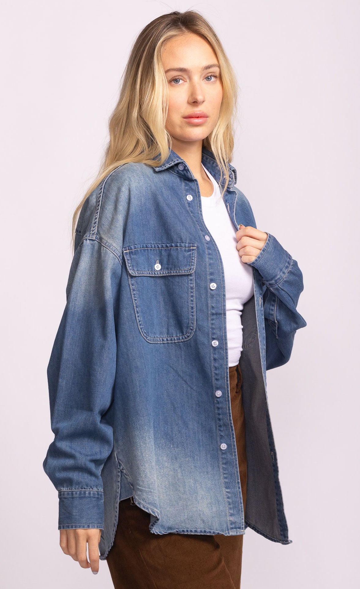 Carter Jacket Denim Blue