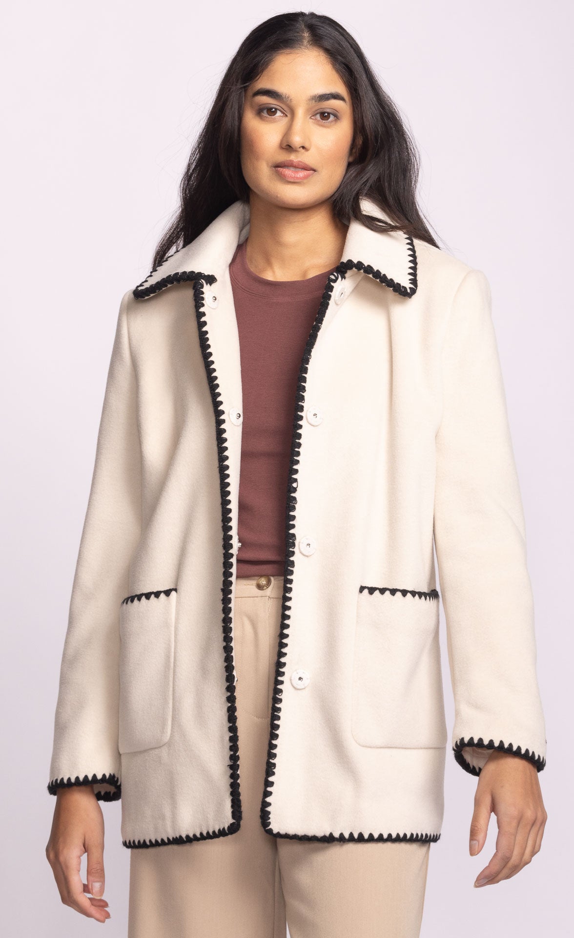 Mae Coat Off White