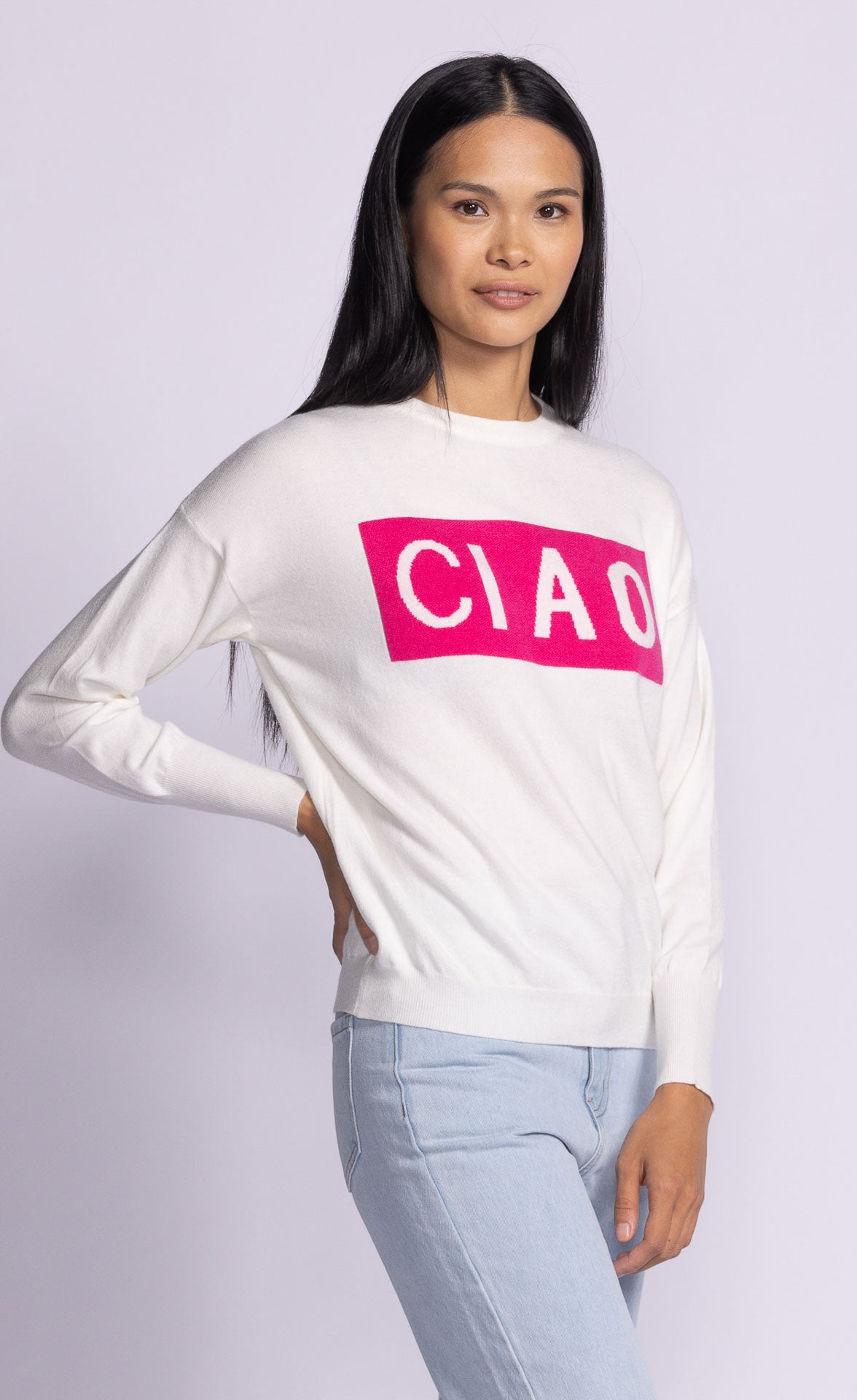 Ciao Sweater - White