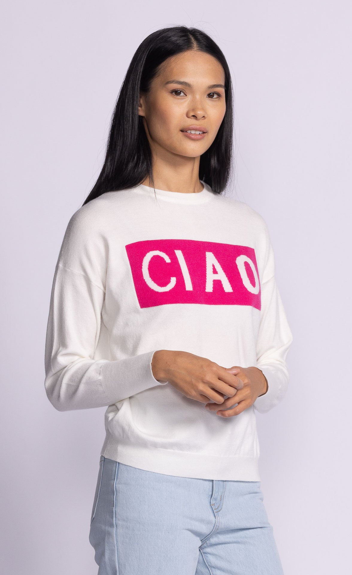 Ciao Sweater - White