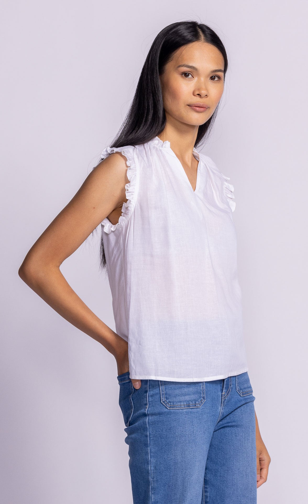 Tiffany Top New White