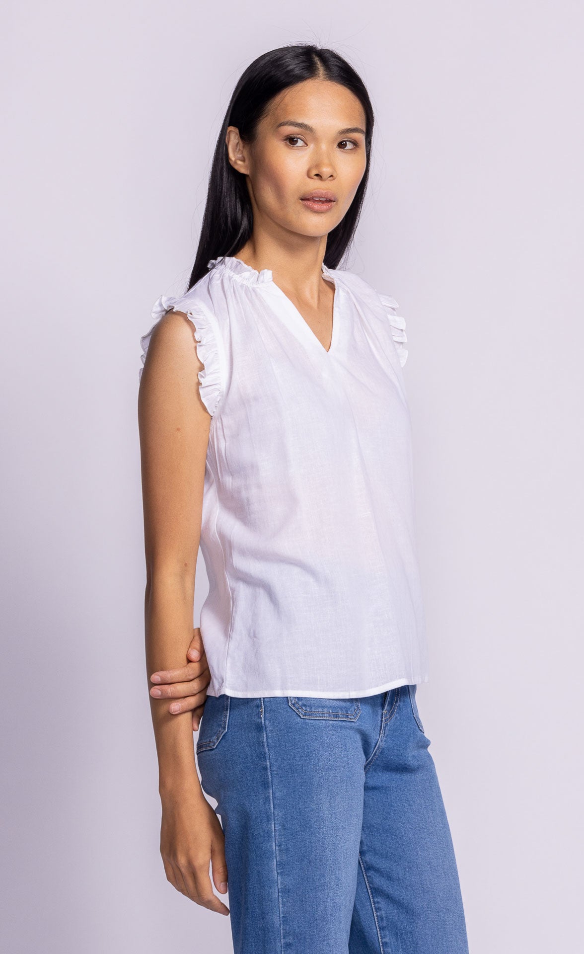 Tiffany Top New White