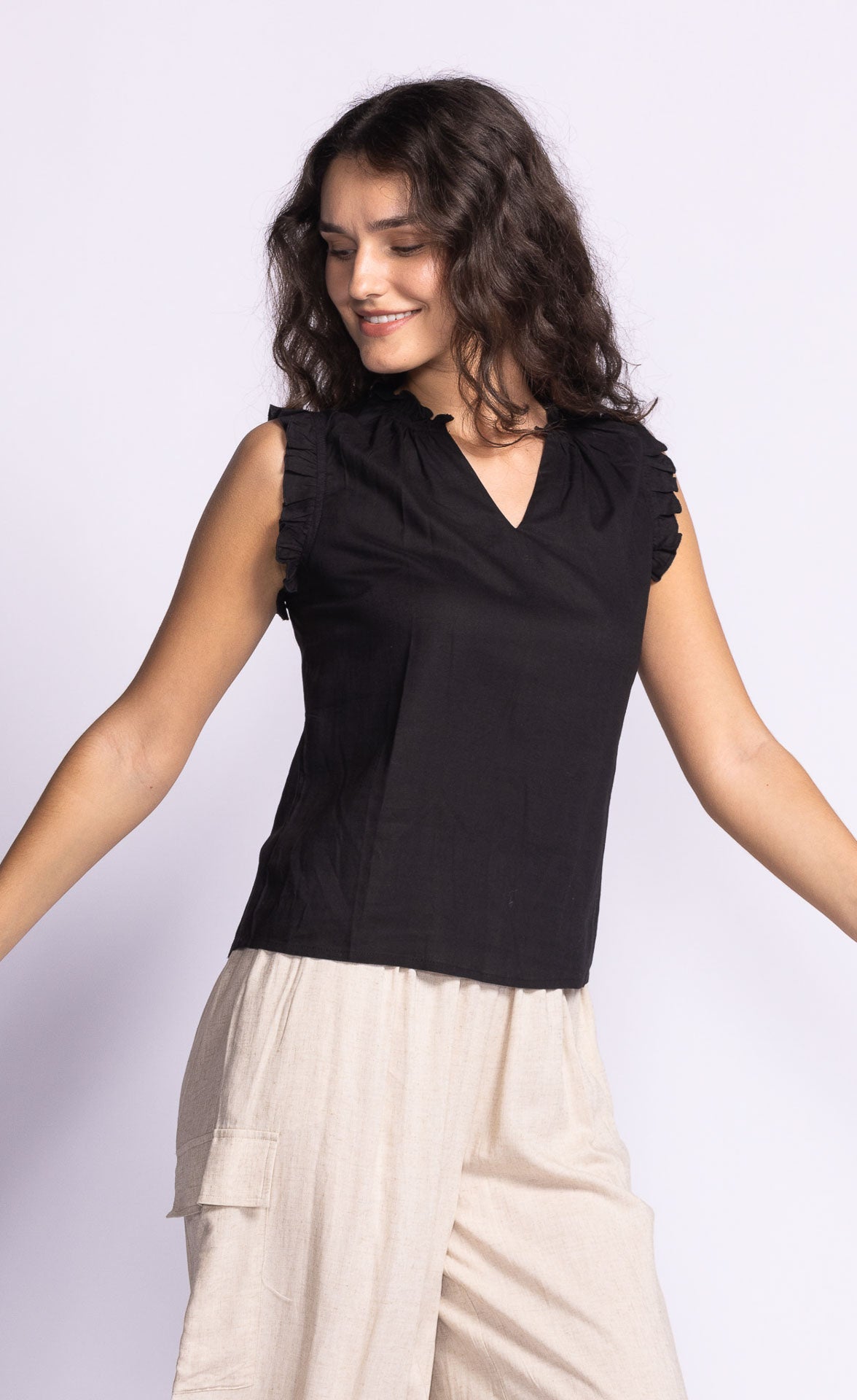 Tiffany Top New Black