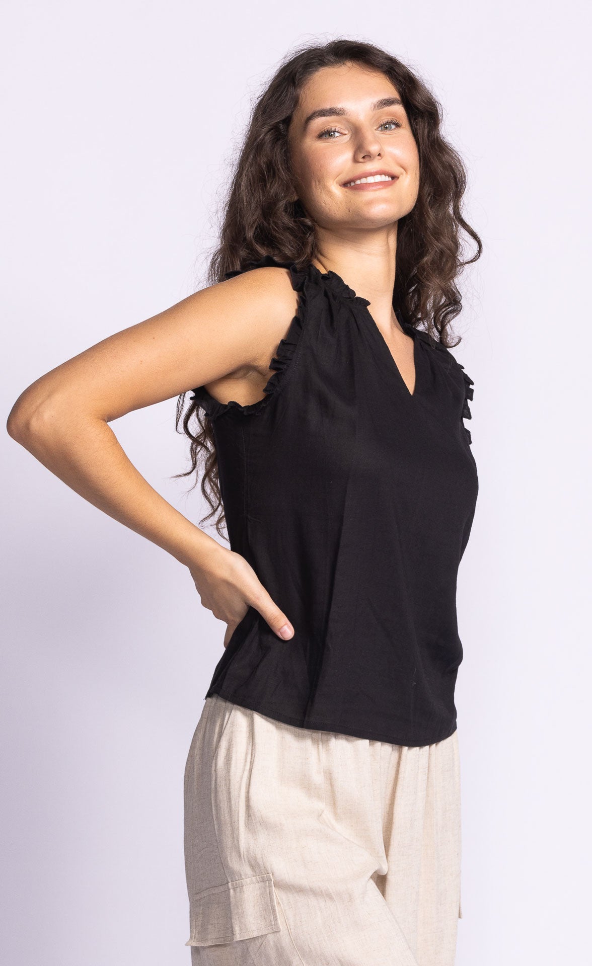 Tiffany Top New Black
