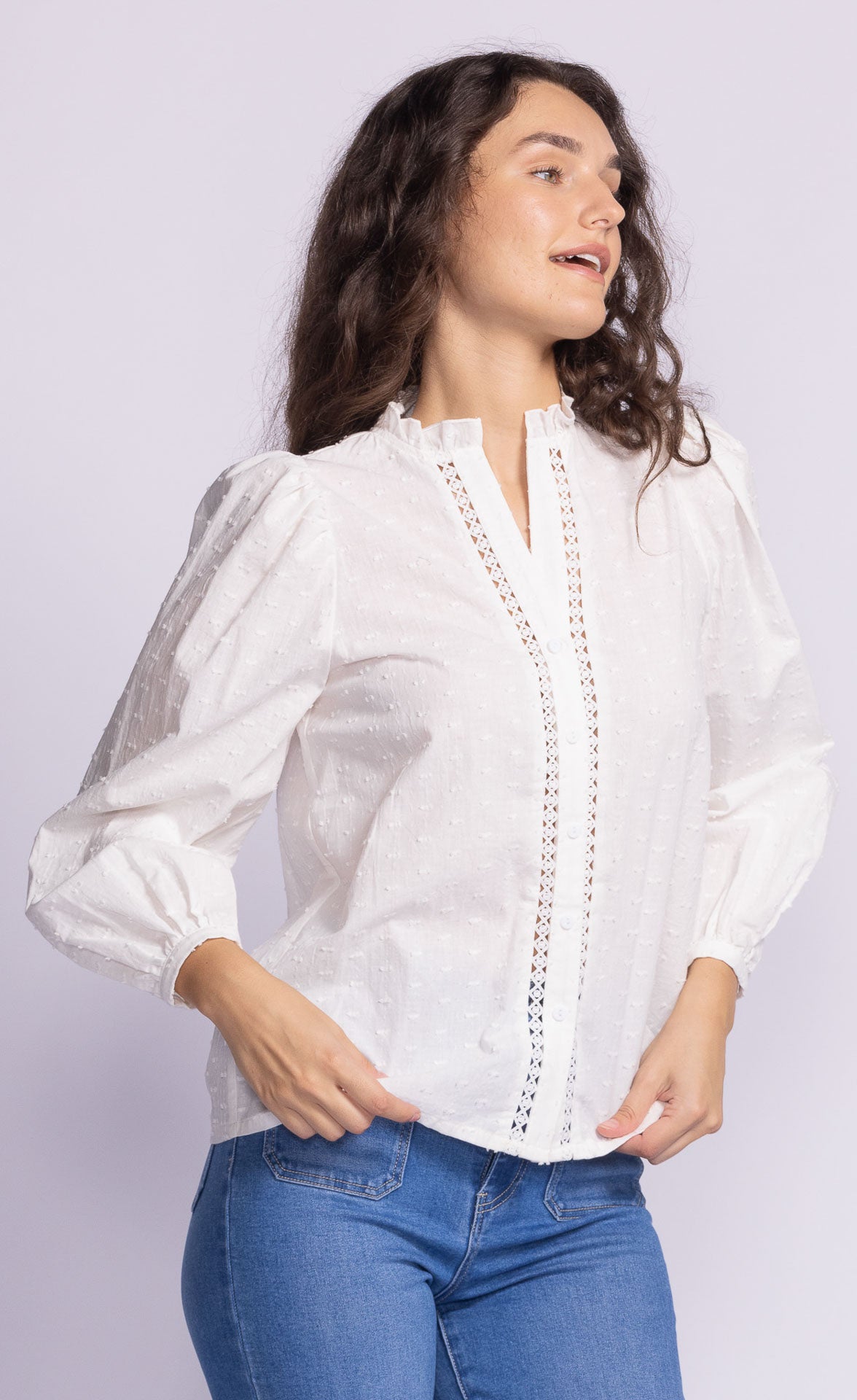 Gale Top - White