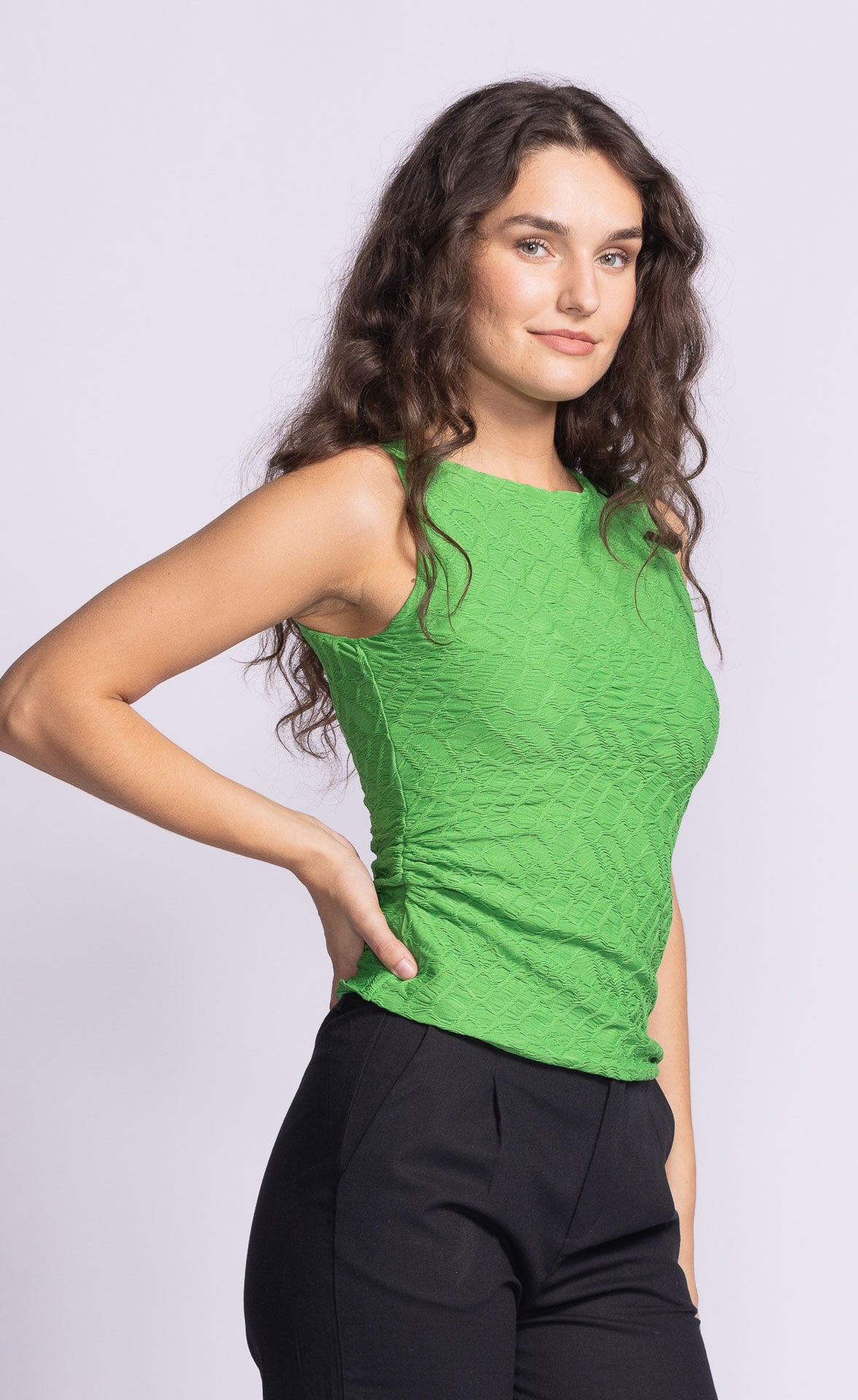 Annika Top Green