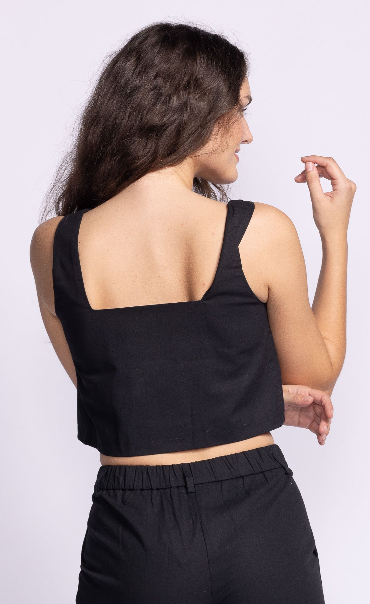 Eliza Top Black