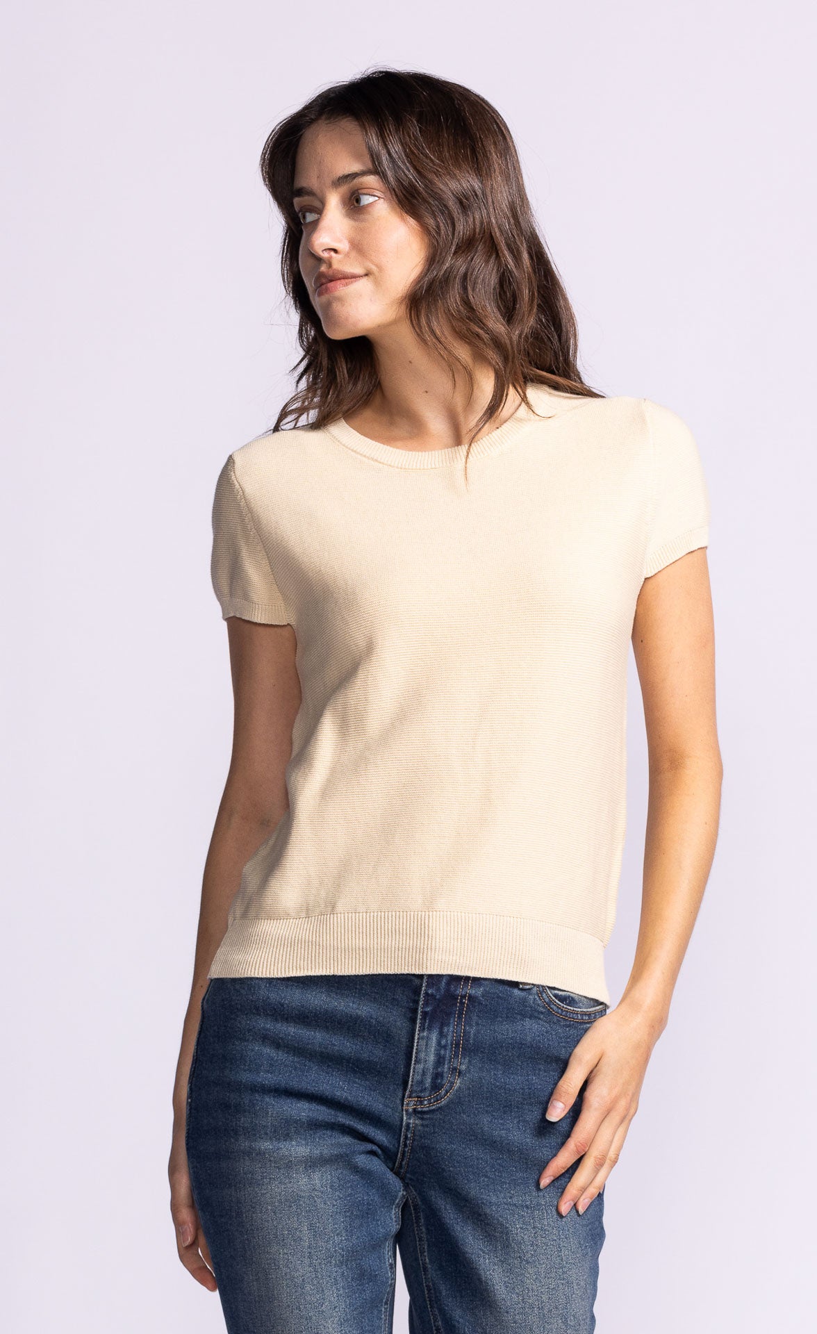 Janine Top - Taupe