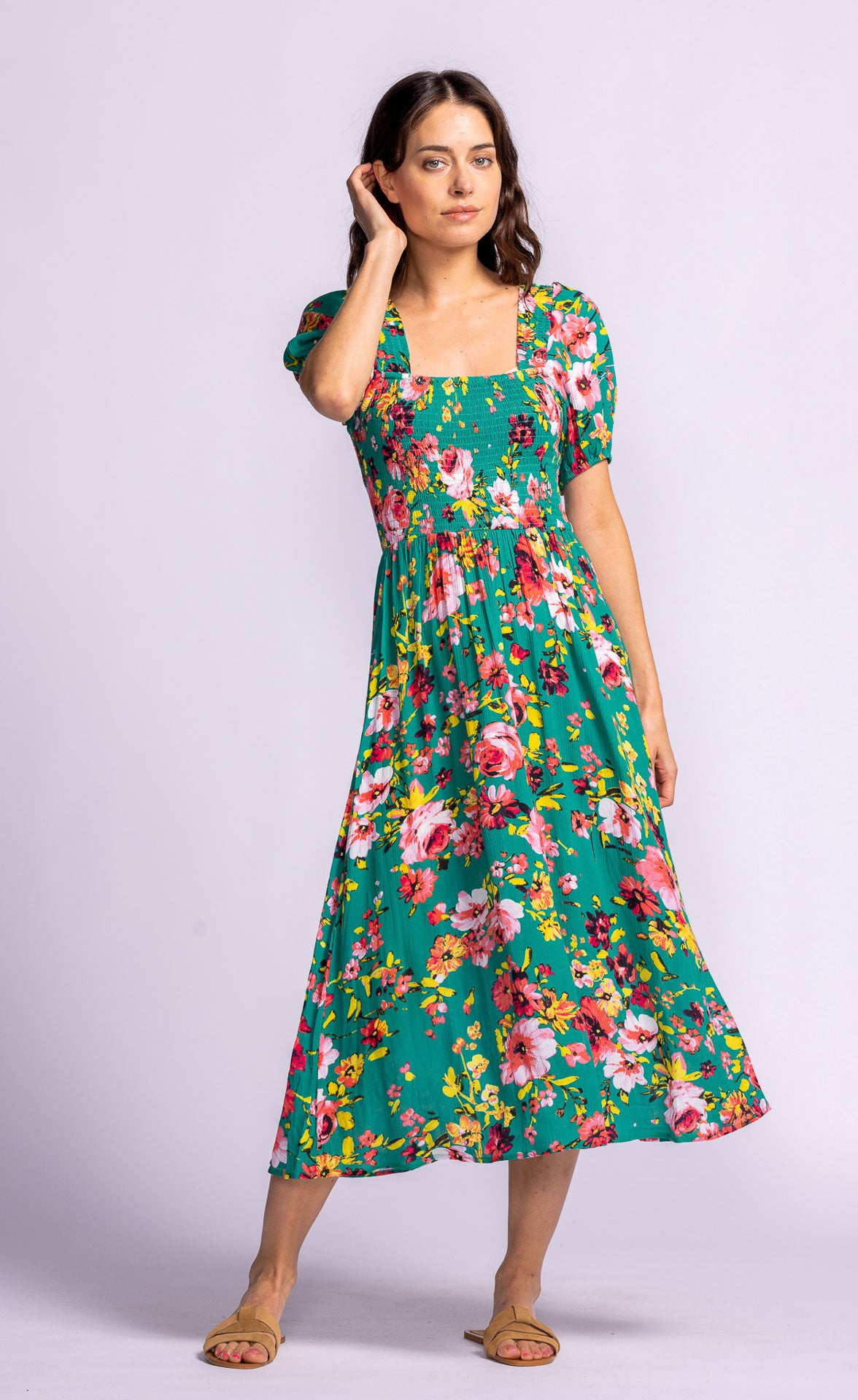 Francesca Dress - Green Francesca Dress - Green