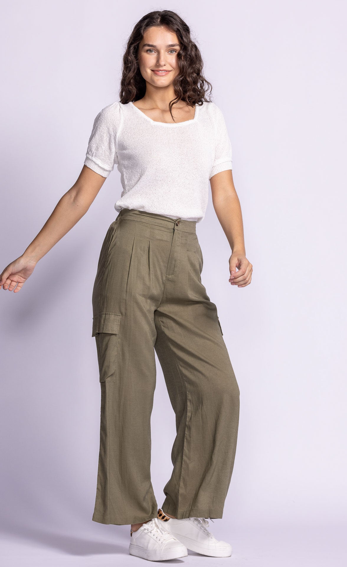 Chantel Pants - Olive