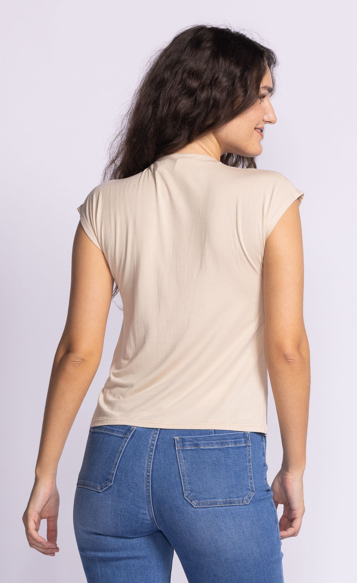 Shannon Top Beige