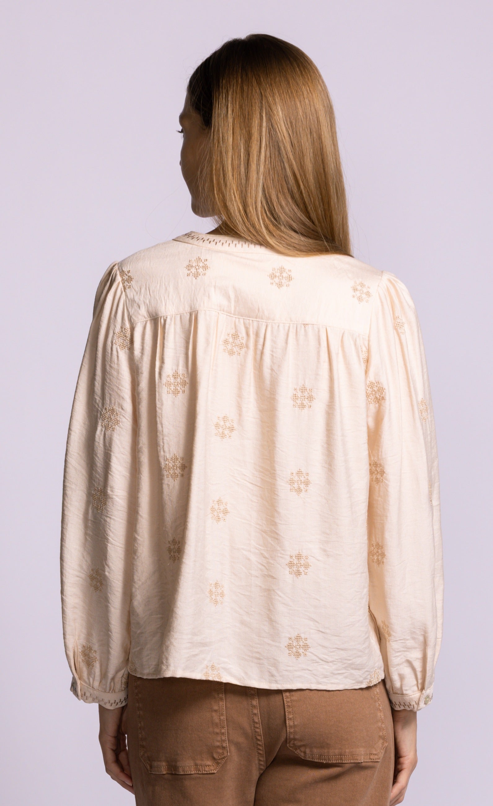Carla Top Beige