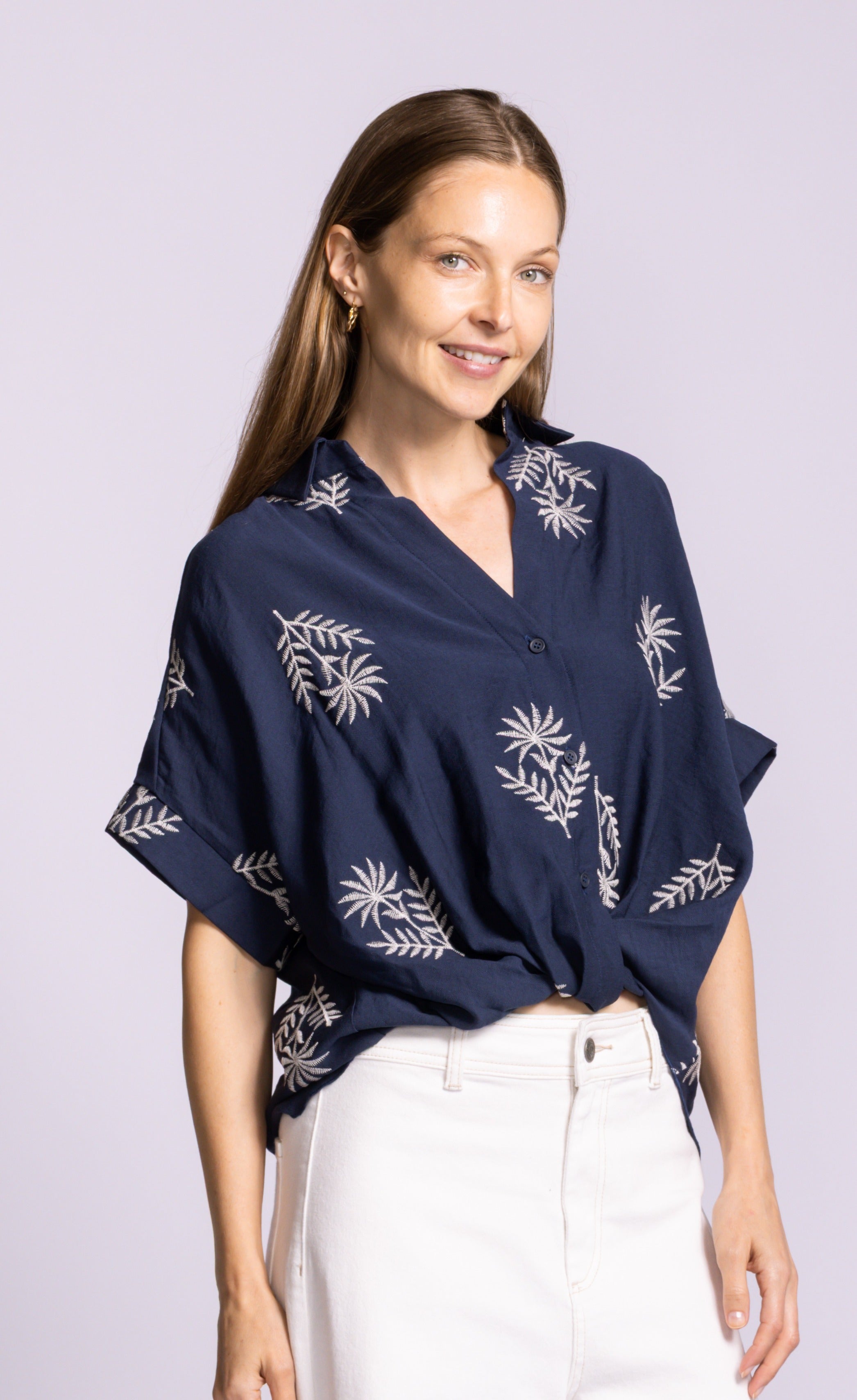 Reese Top Navy
