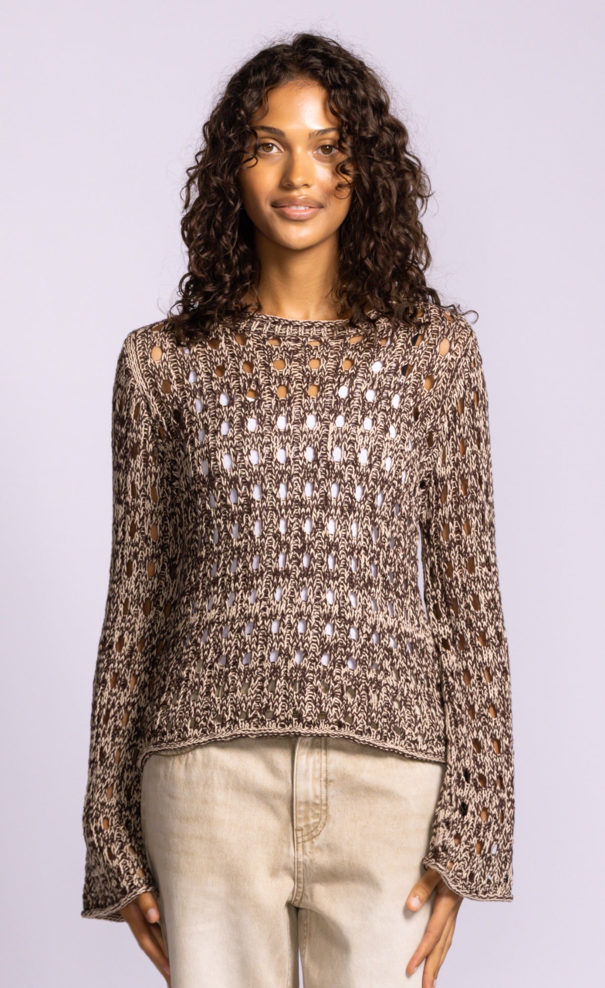 Hive Sweater Brown