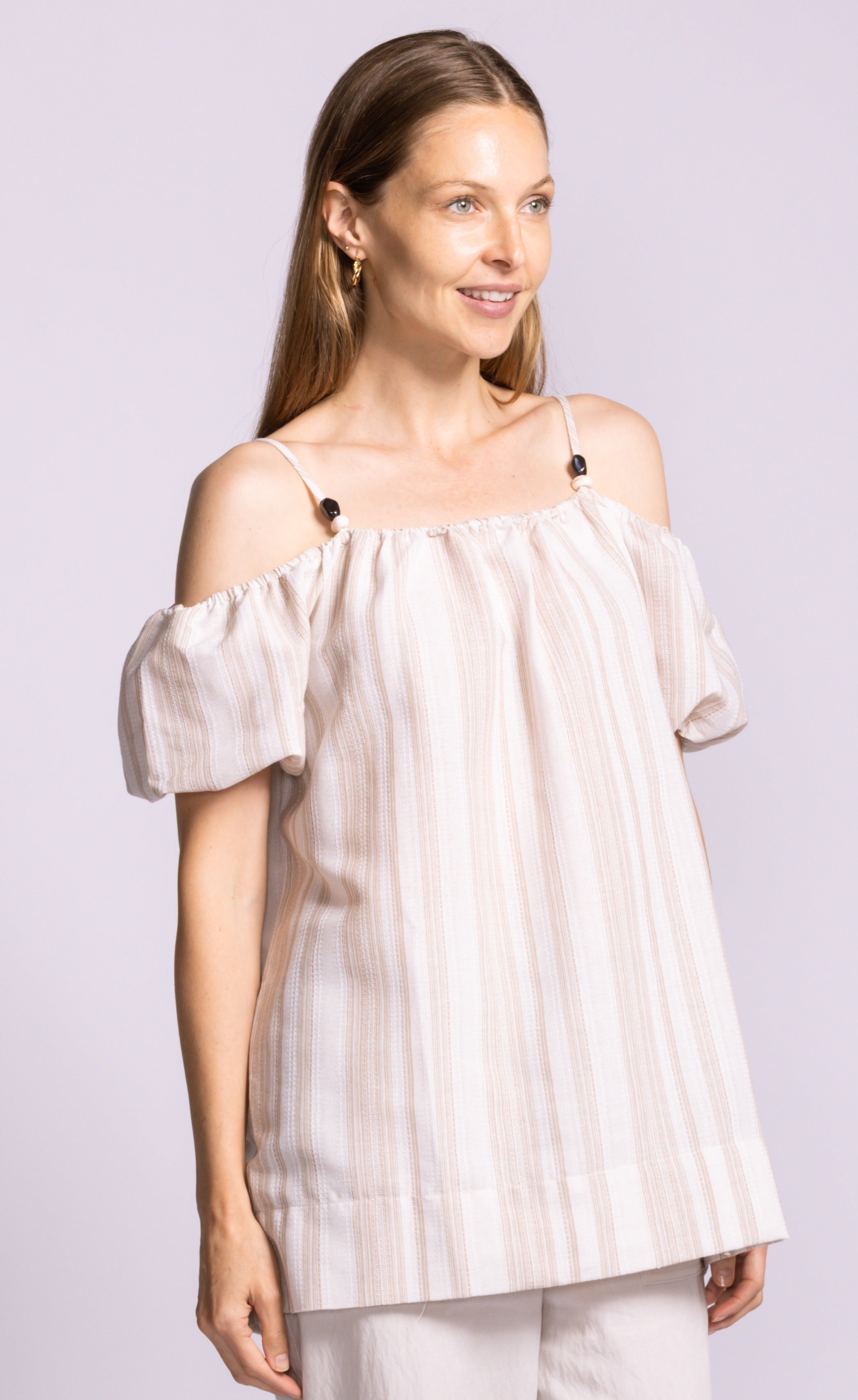 Newport Top Beige