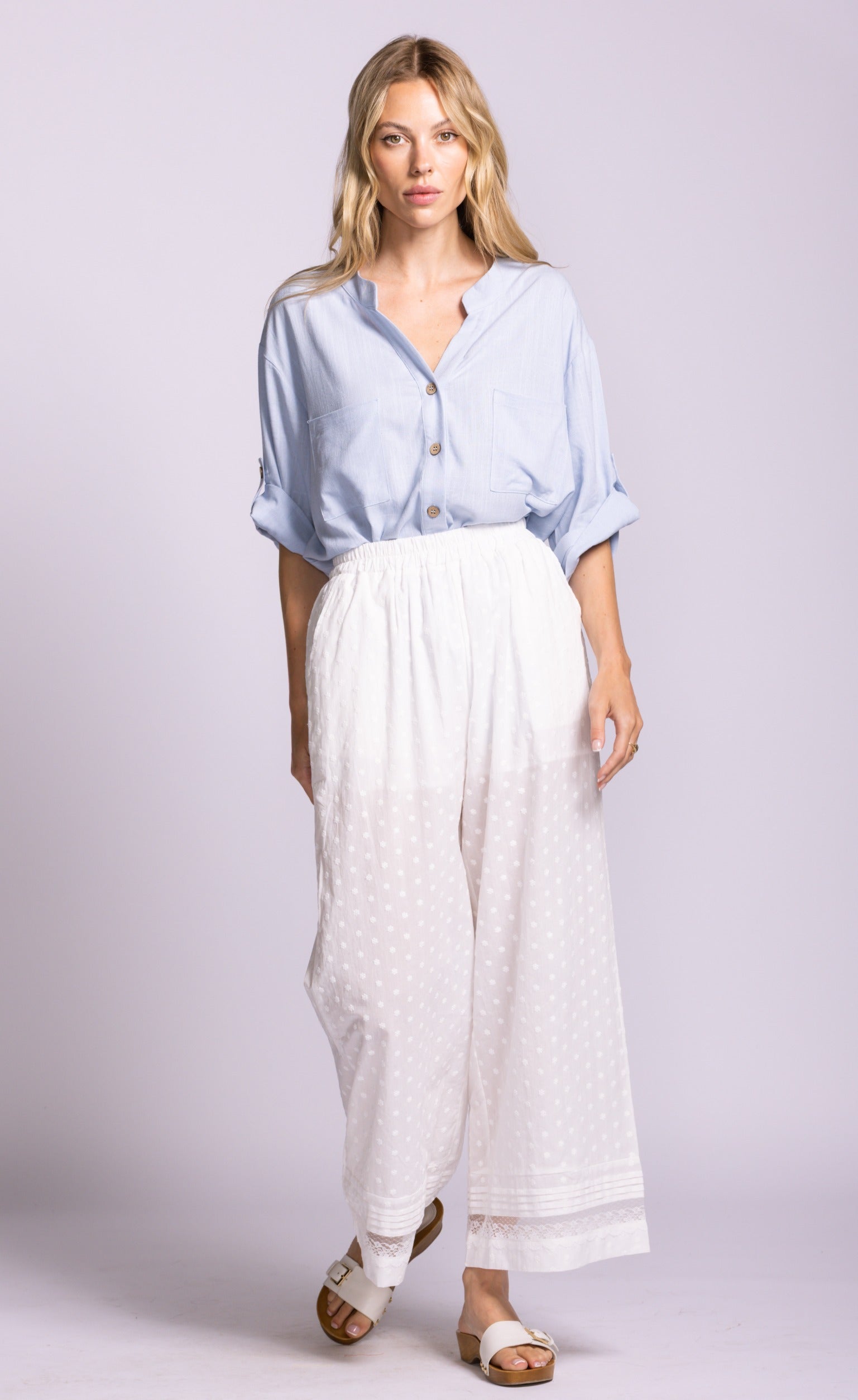 Riverton Pants White