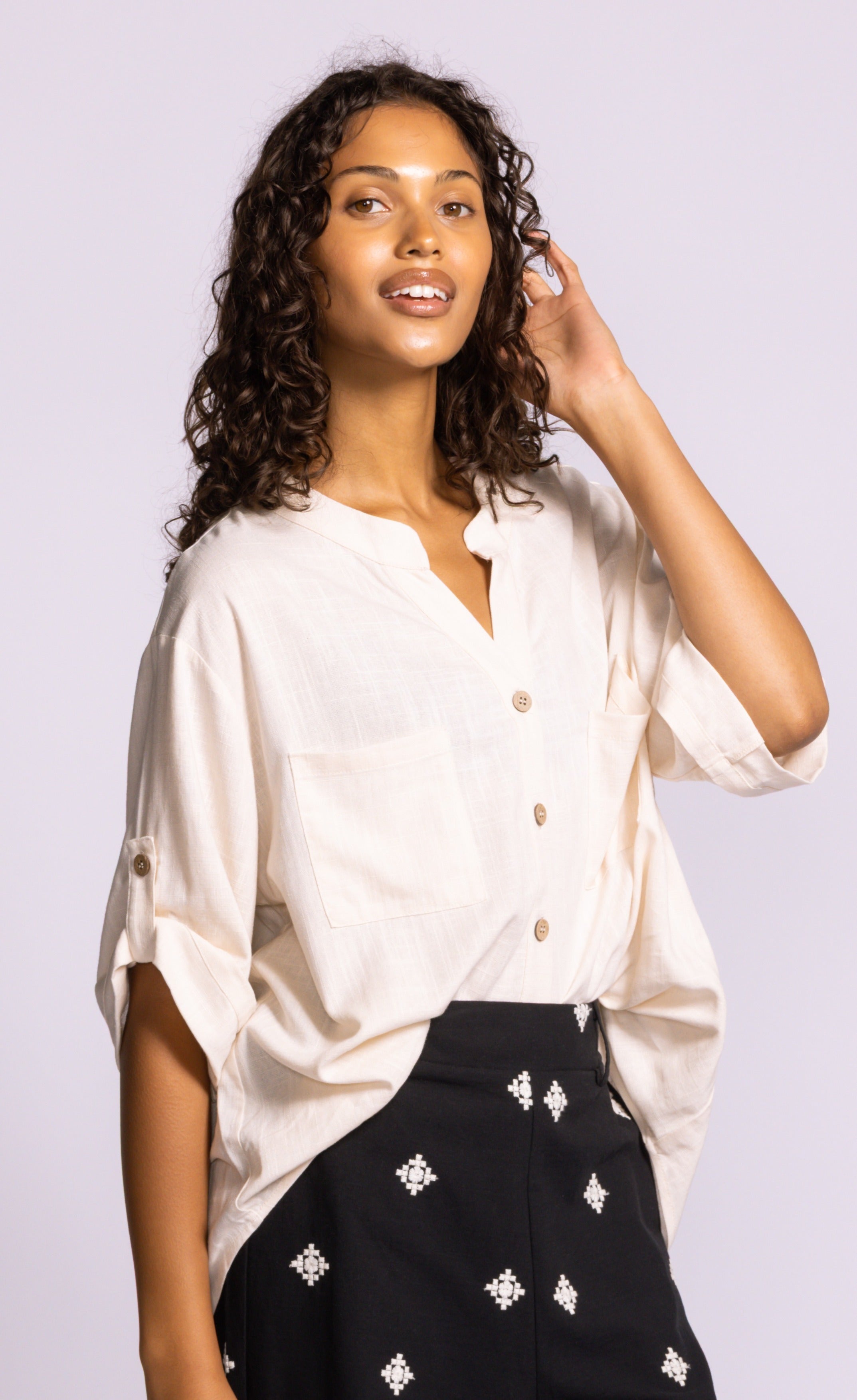 Gigi Top Beige